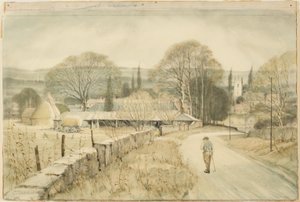 Islip, Near Oxford by Douglas Sharpus Andrews